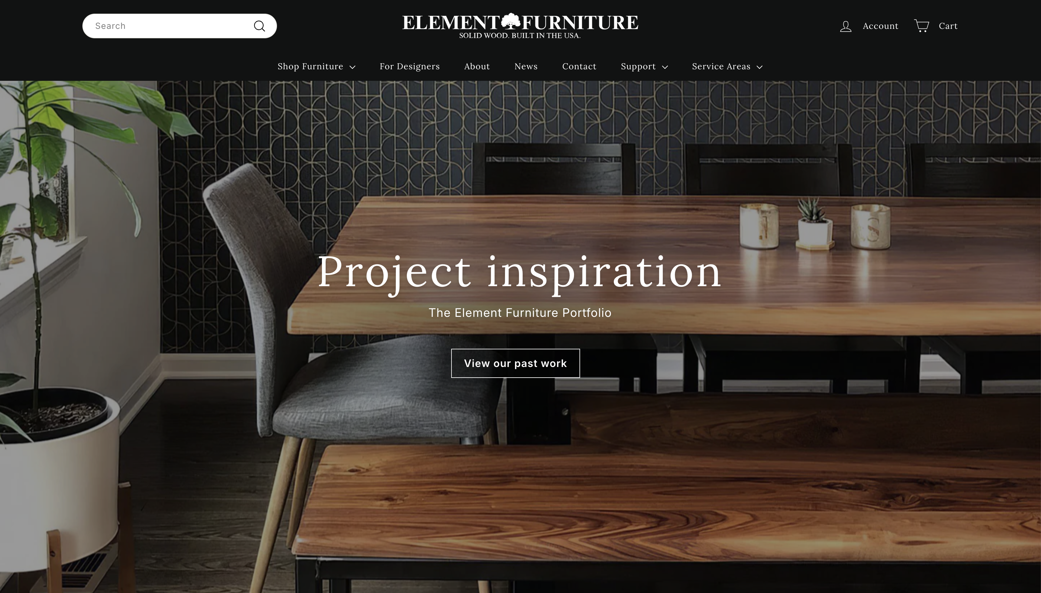Welcome to the New Element Furniture Website